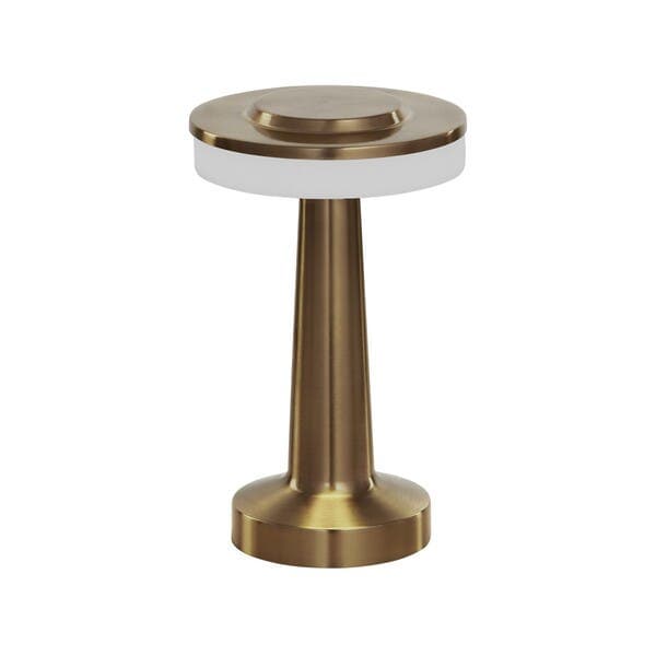 Abajur Ouro 3 em 1 Metal e Plástico Taschibra