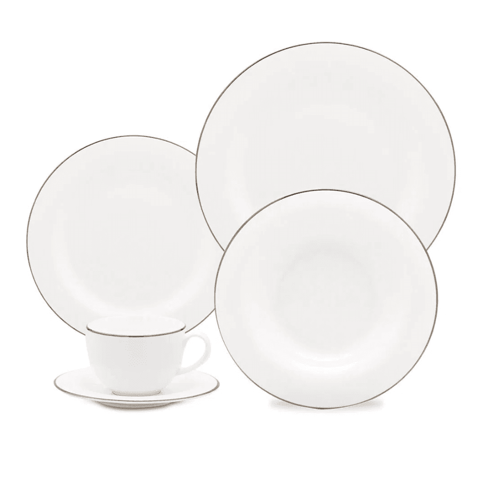 Aparelho de Jantar/chá 30 Peças Silver - Strauss