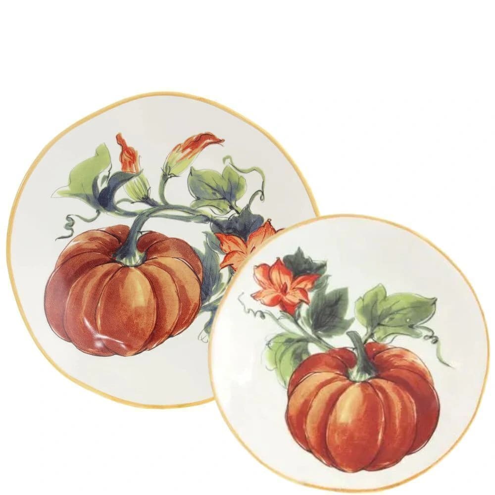 Aparelho de Jantar de Porcelana Pumpkin 12pçs