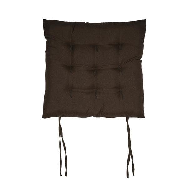 Assento Oxford Marrom 40x40cm