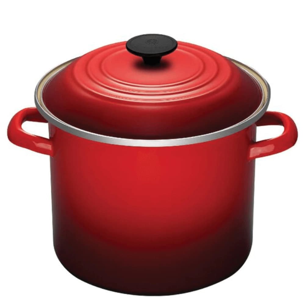 Caldeirão Esmaltado Le Creuset Stock Pot Vermelho 26CM