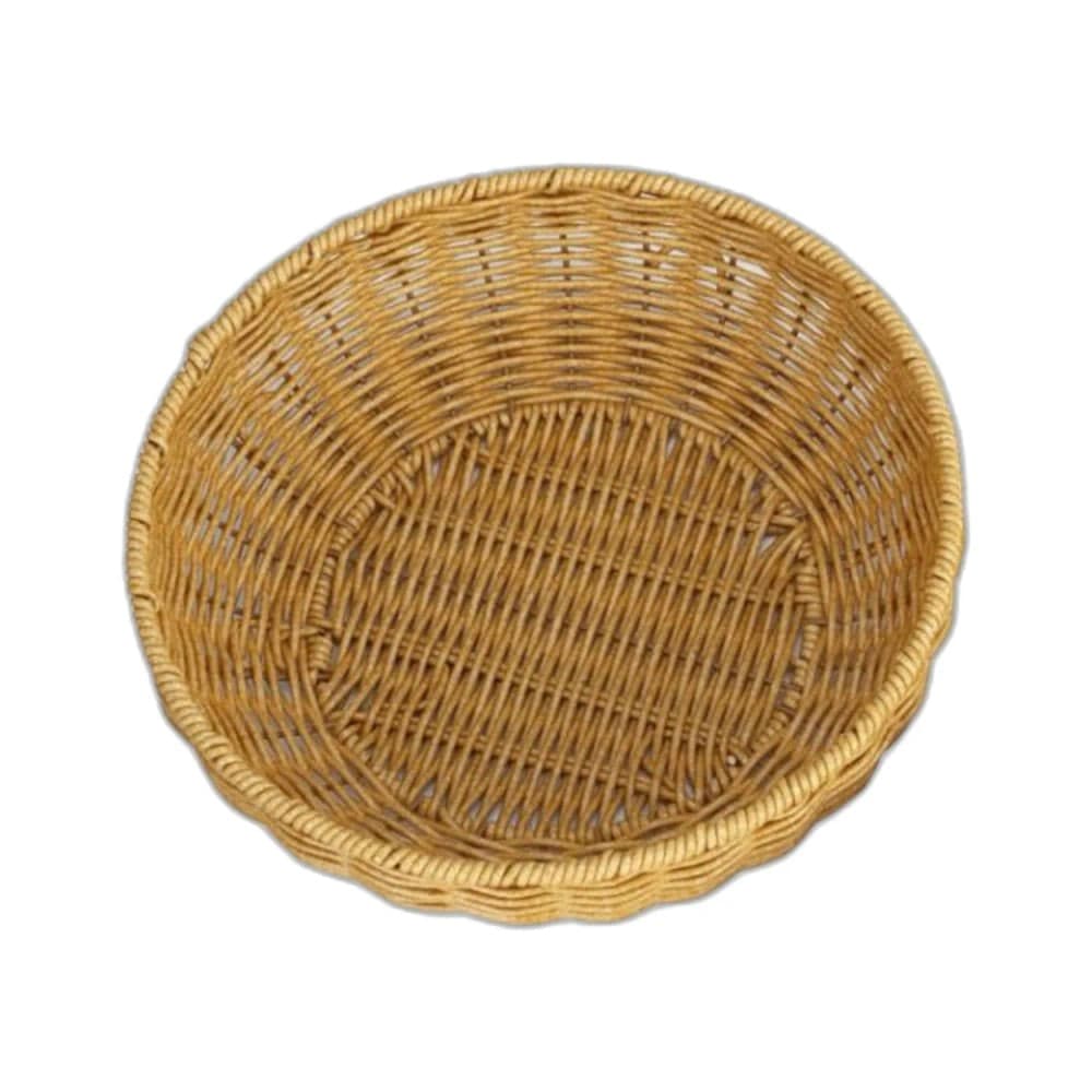 Cesta Redonda 25cm Palha - Dolce Home