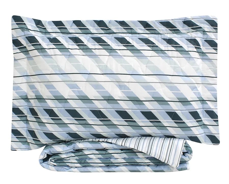 Colcha Matelassê Teka Solteiro com 1 Porta Travesseiro - 150 Fios