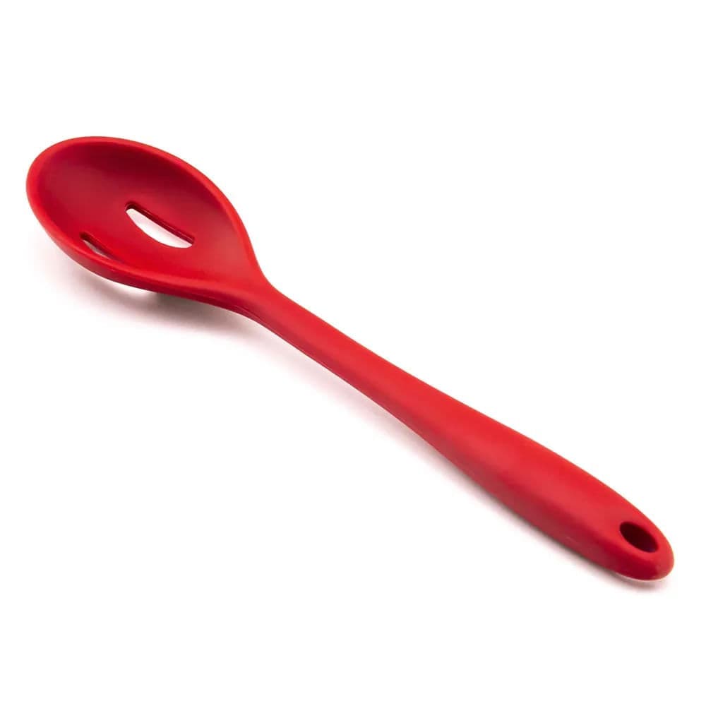 Colher de Silicone Perfurada Vermelho - Silicook