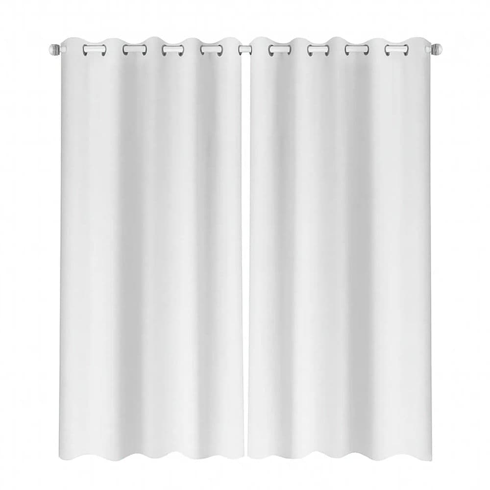 Cortina Blackout Lava Fácil 2x1,30m Branca - Marka Textil