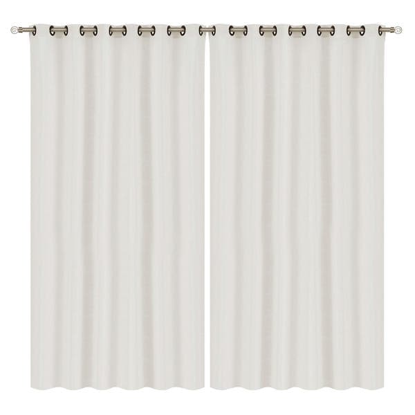 Cortina Pantex Bella Janela Ilhós 2 Folhas 3,60x2,50m Bege