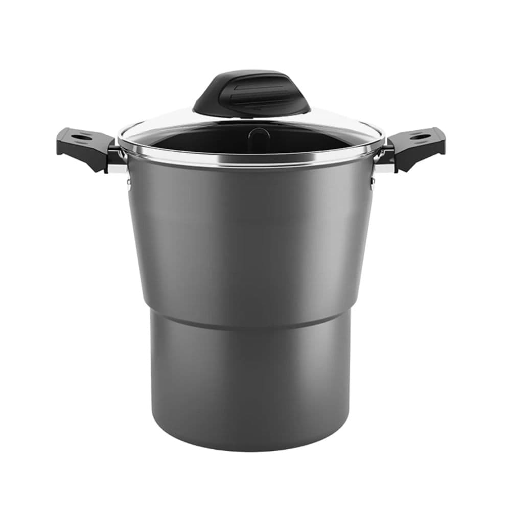 Cuscuzeira Especiarias 16cm 2l Grafite - Brinox