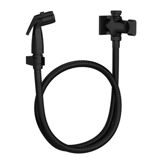 Ducha Higiênica com Derivação 1,2m Black Noir Polo Deca