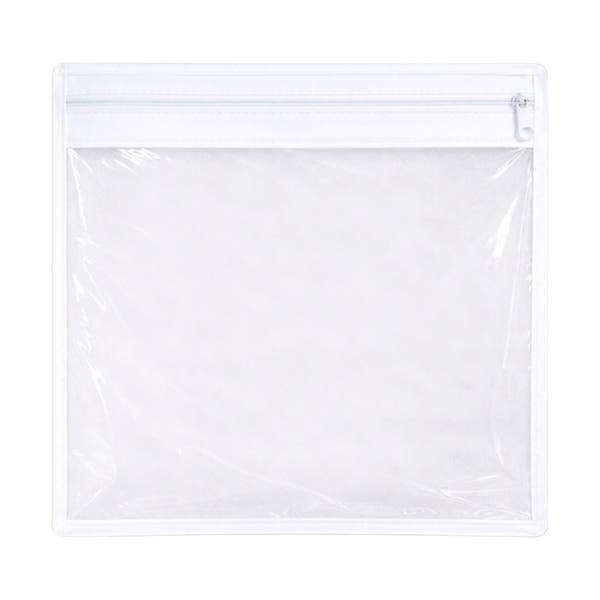 Envelope Organizador Plástico Transparente 2x20x20cm Casa e Ordem
