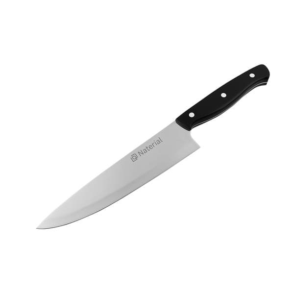 Faca Chef 8" Média para Churrasco em Aço Inox 33,4cm Naterial