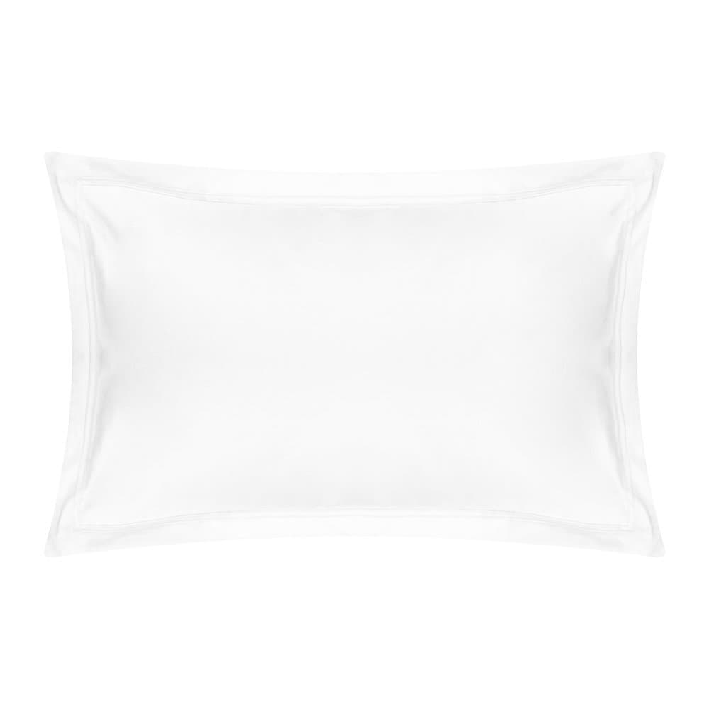 Fronha Triomphe 300 Fios Algodão Orgânico Yves Delorme Branco 50x75cm