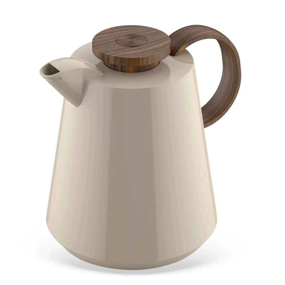 Garrafa Térmica Supreme Wood Bege 1l
