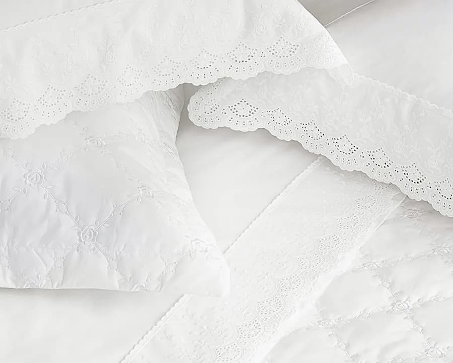 Jogo de Cama Andreza Desiree Queen - Percal 200 Fios