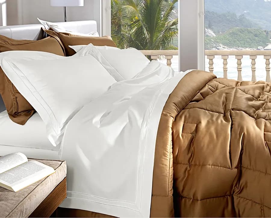 Jogo de Cama Andreza Splendore Solteiro - Percal 1000 Fios