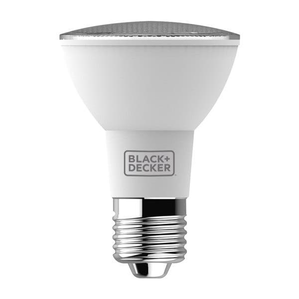 Lâmpada de LED E27 PAR20 6,5W 525lm Luz Branca Bivolt Black + Decker