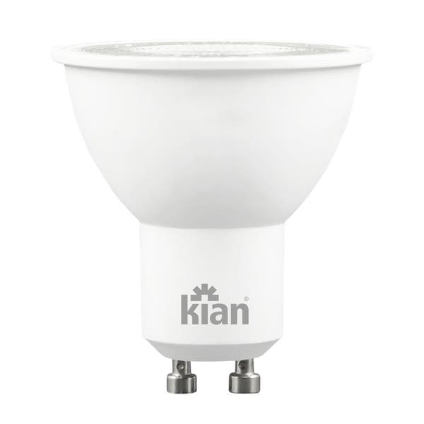 Lâmpada de LED GU10 MR16 6,5W 525lm Luz Amarela Bivolt Kian