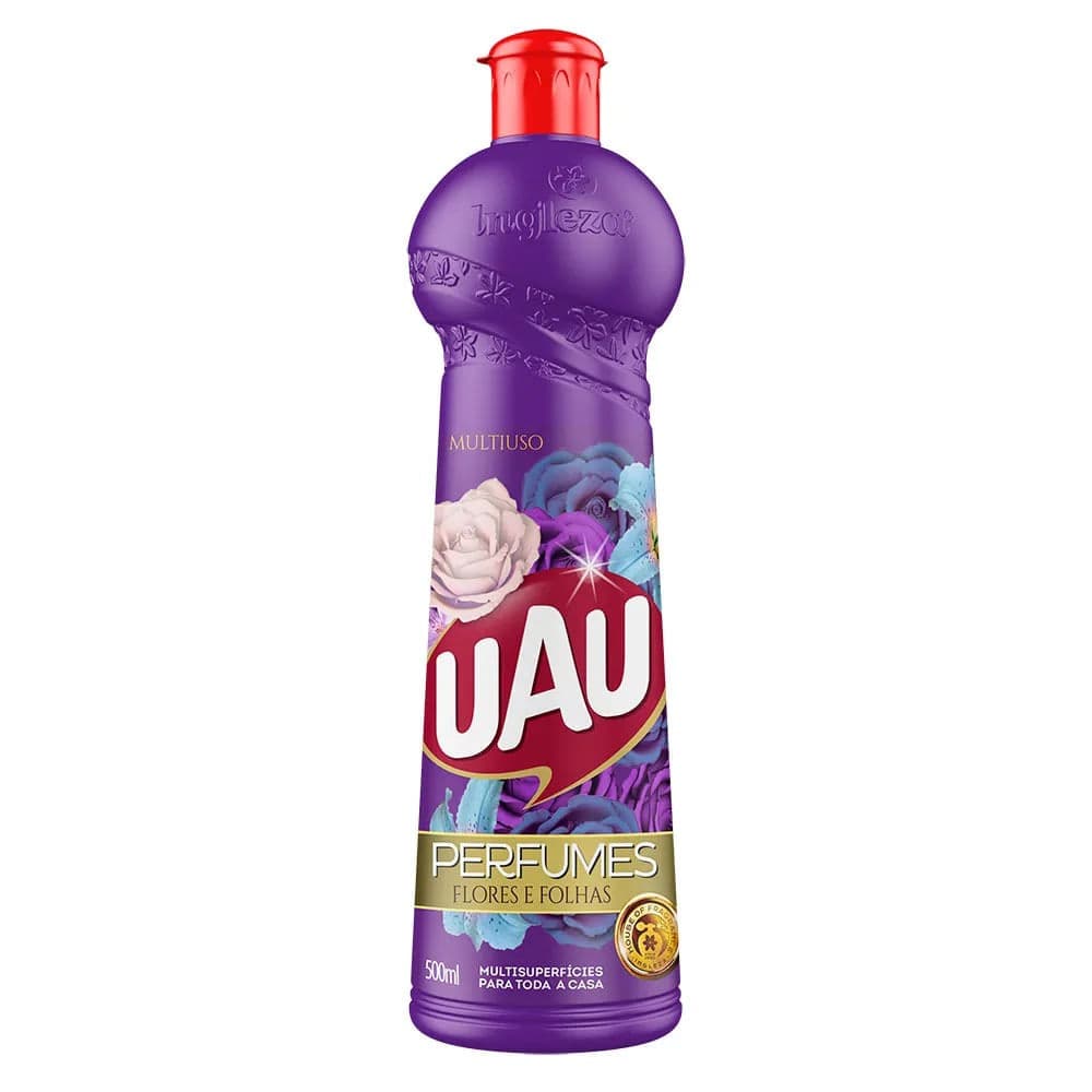 Limpador Multiuso Flores Folhas 500mL - Uau