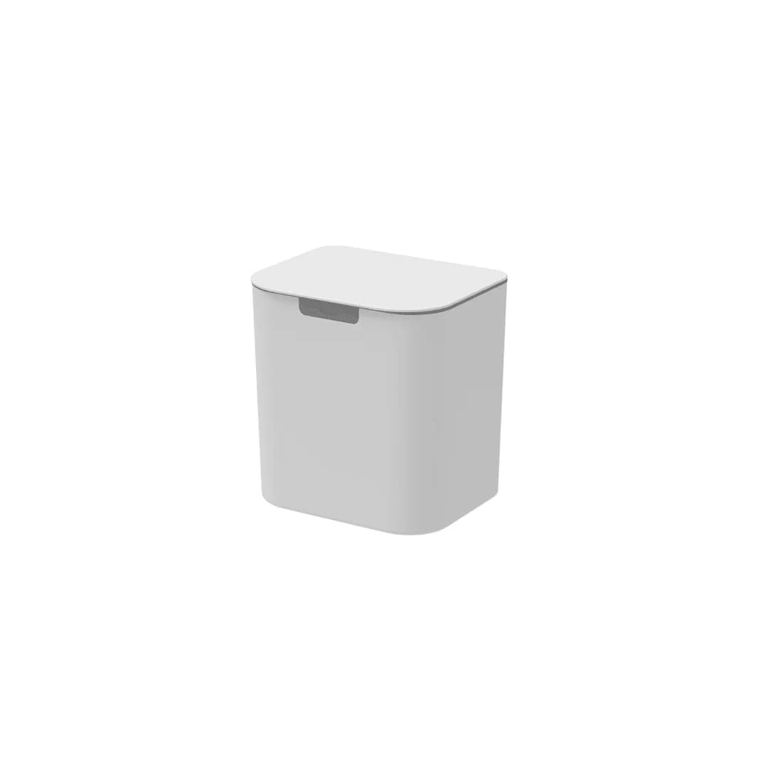 Lixeira de Bancada/Parede Ou 5L Linha Liv — Branco