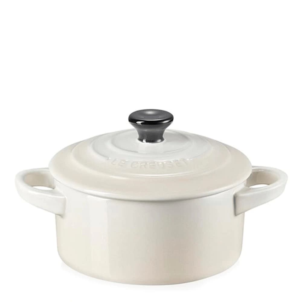 Mini Cocotte de Cerâmica Le Creuset Meringue 250ml