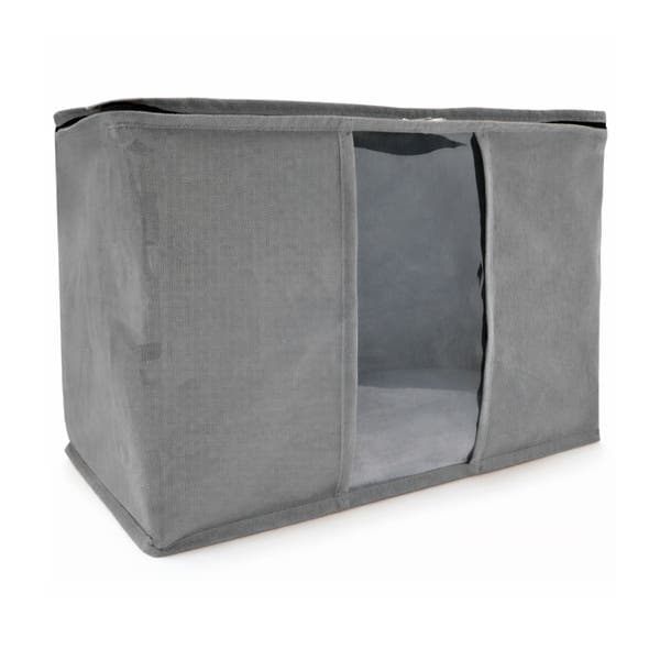 Organizador de Roupa Tecido Cinza 27x45x40cm P Util UD