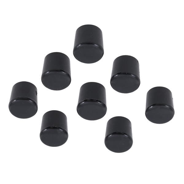 Ponteira para Móveis Redondo Plástico 10mm Preto Standers