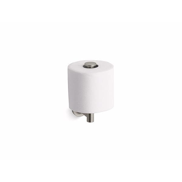 Porta Papel Higiênico Simples Níquel Escovado Purist Kohler