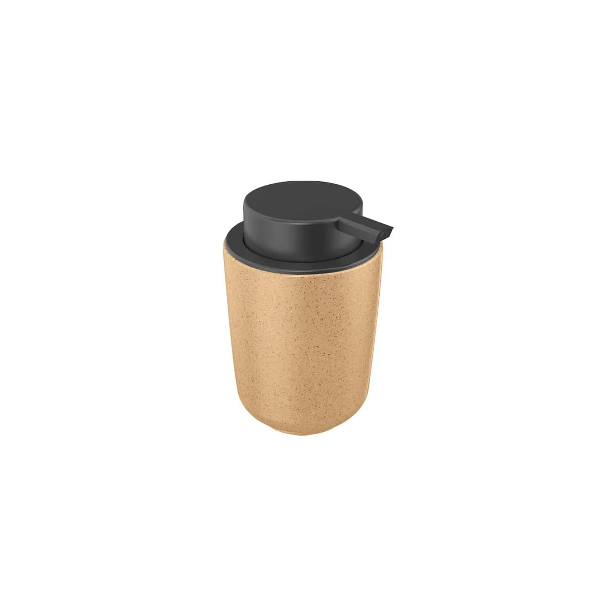 Porta Sabonete Líquido em Cerâmica Ou 250ml Linha Osaka — Caramelo Marmorizado