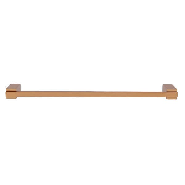 Porta Toalha Rosto e Banho Metal 35,5cm Rose Gold Quartzo