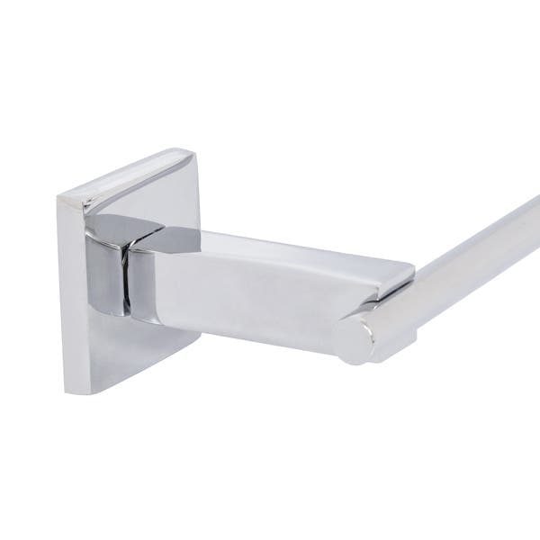 Porta Toalha Rosto e Banho Metal 67cm Atrio Prata