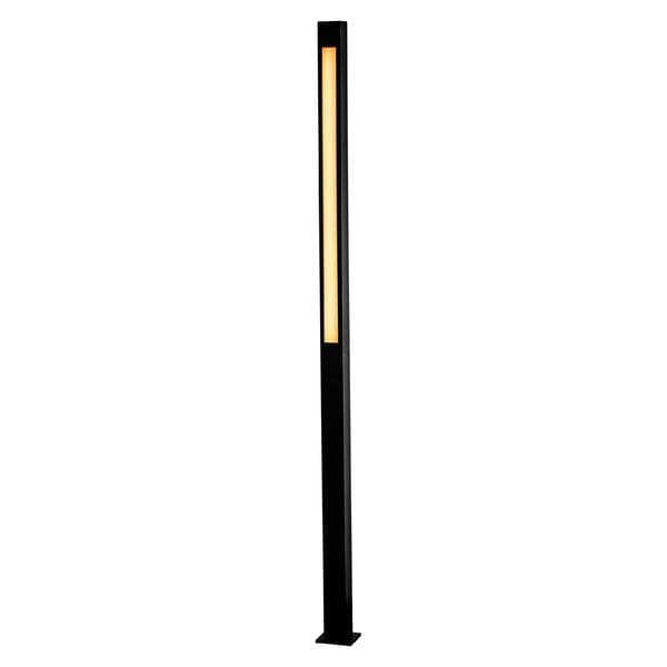 Poste Garten Alumínio G13 Preto Fosco IP54 Blumenau Iluminação