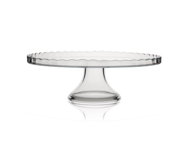 Prato para Bolo em Vidro Luvidarte 29 cm
