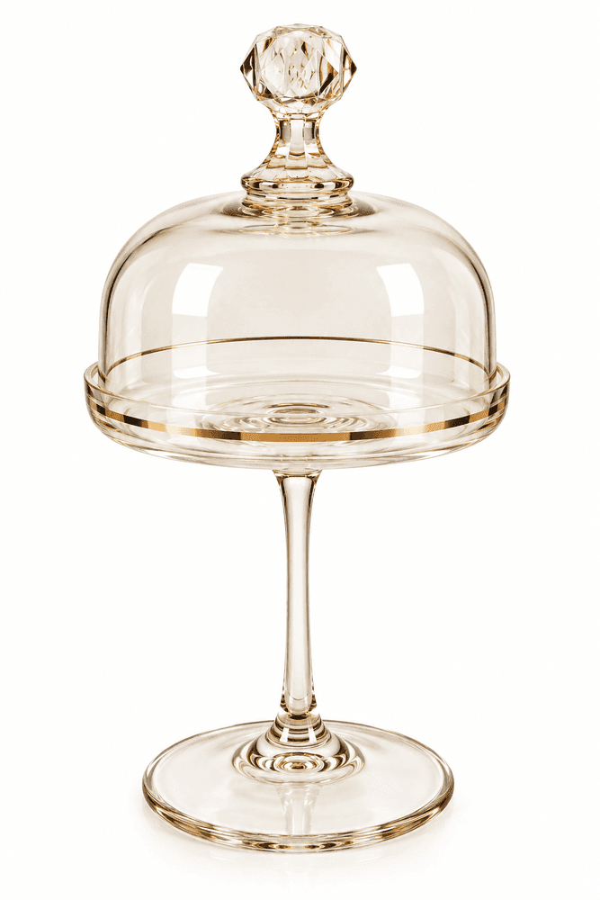 Prato para Doces Patisserie em Cristal com - L`hermitage