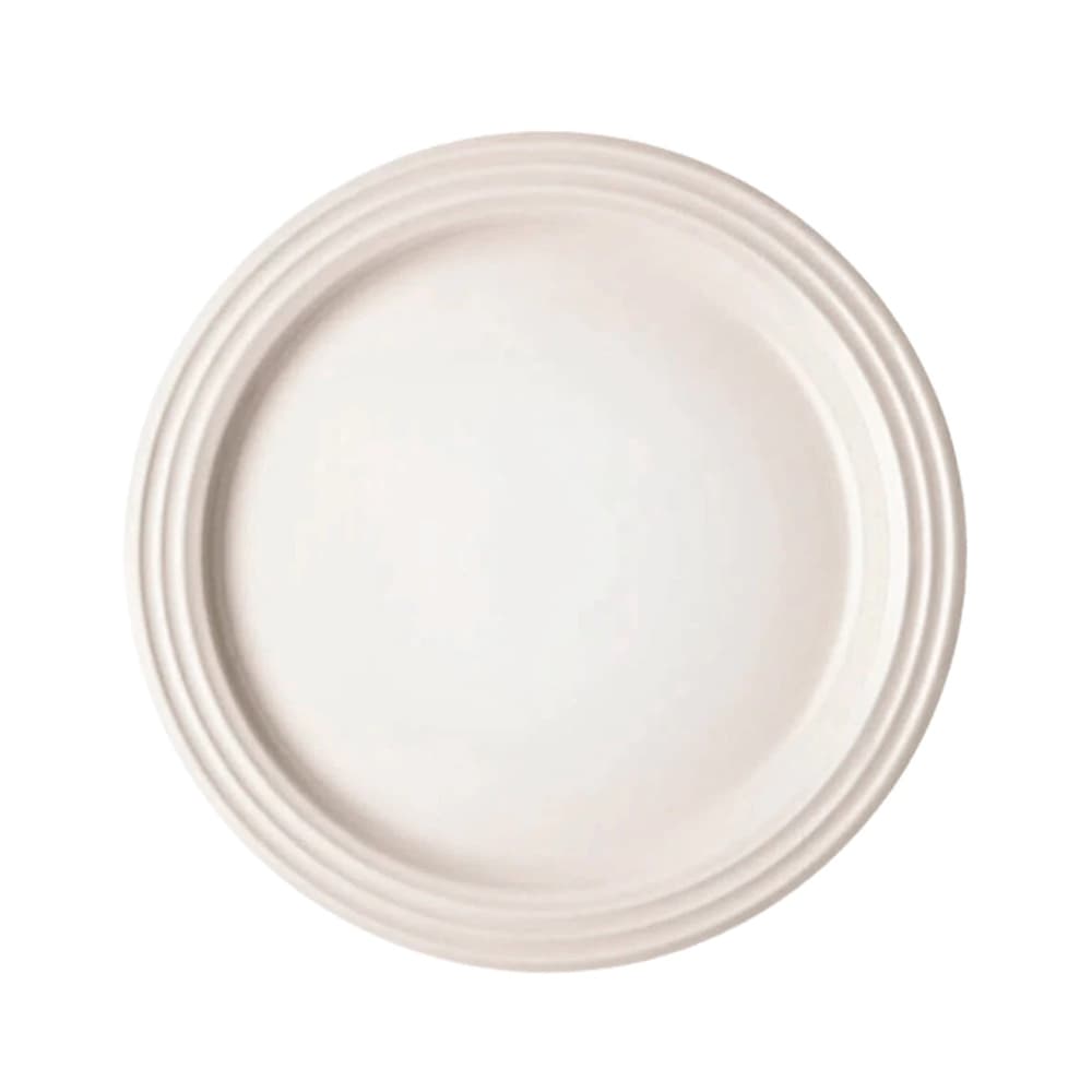 Prato para Sobremesa de Cerâmica Le Creuset Meringue 22cm