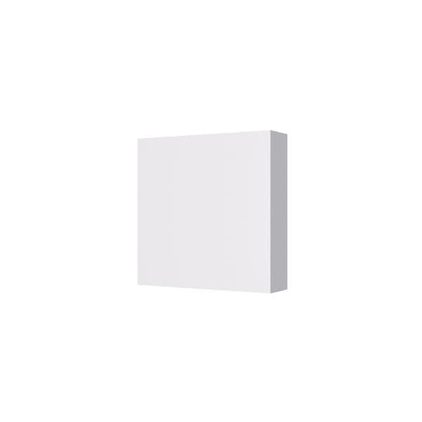 Roseta Lisa Para Portas de Plástico 70x70x20 MM Santa Luzia