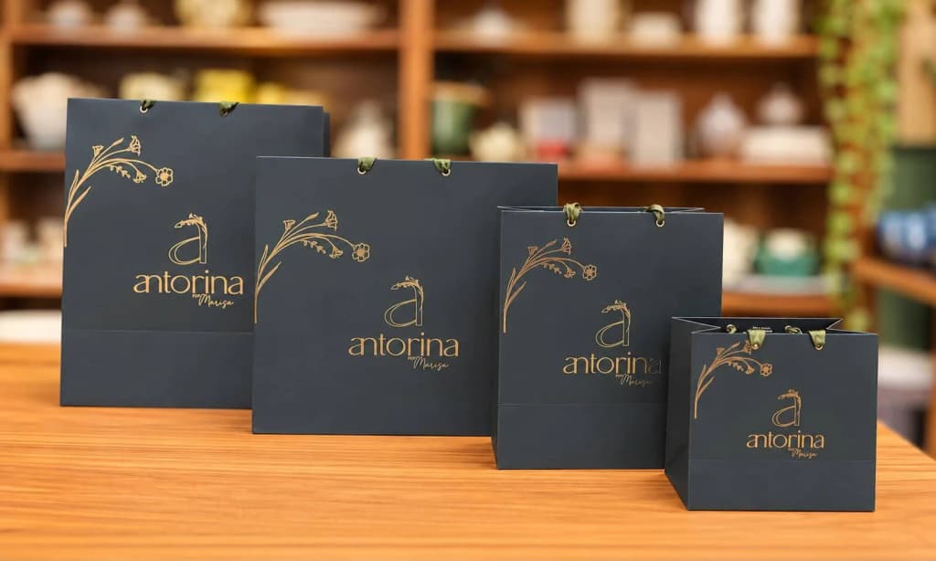 Sacolas para presente — P
