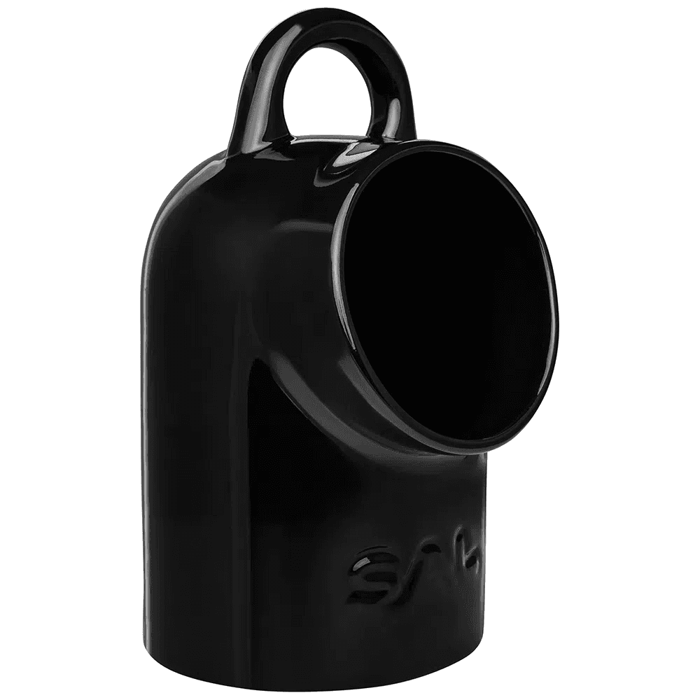 Saleiro Oxford Preto 25 x 14 cm