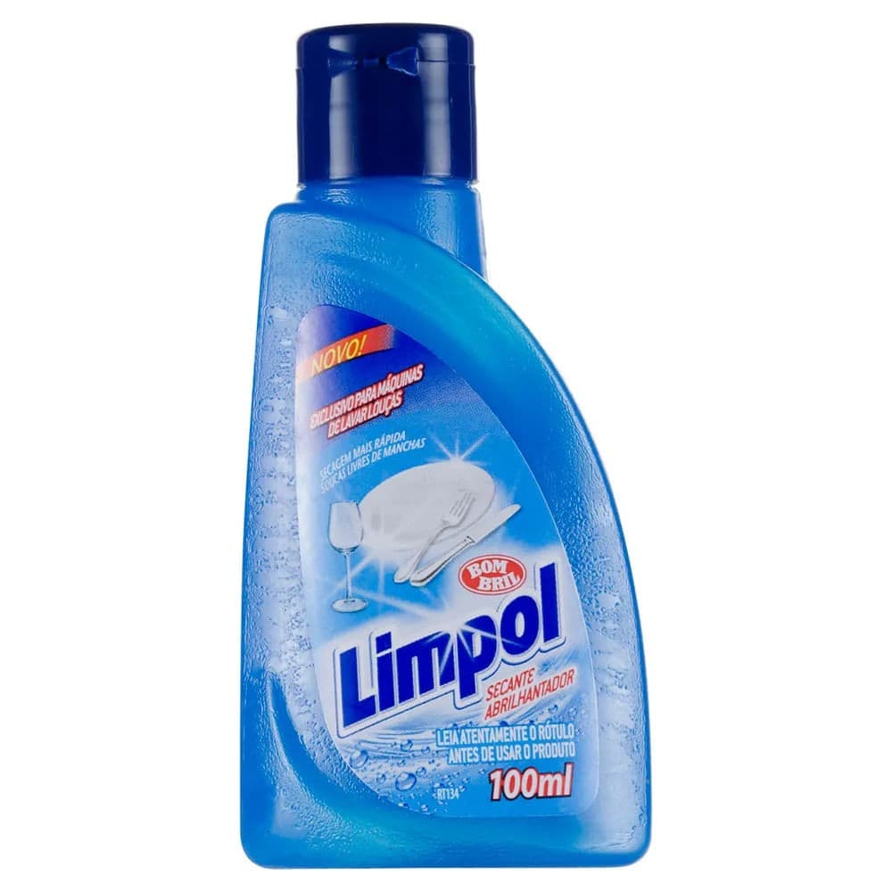 Secante Abrilhantador para Máquina de Lavar Louças 100mL - Bombril