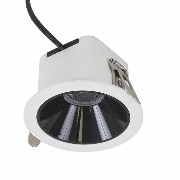 Spot Embutir Led Redondo 7W Luz Amarela Gaya Mira Branco