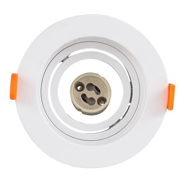 Spot Embutir Redondo MR16 Black & Decker Branco