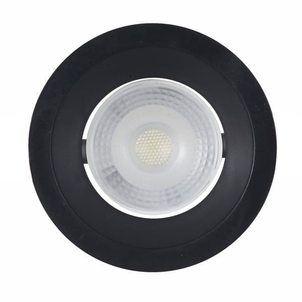 Spot Recuado Emb. Red. 74mm ABS+PC 3W Bi-Volt LED 6.500K - Preto