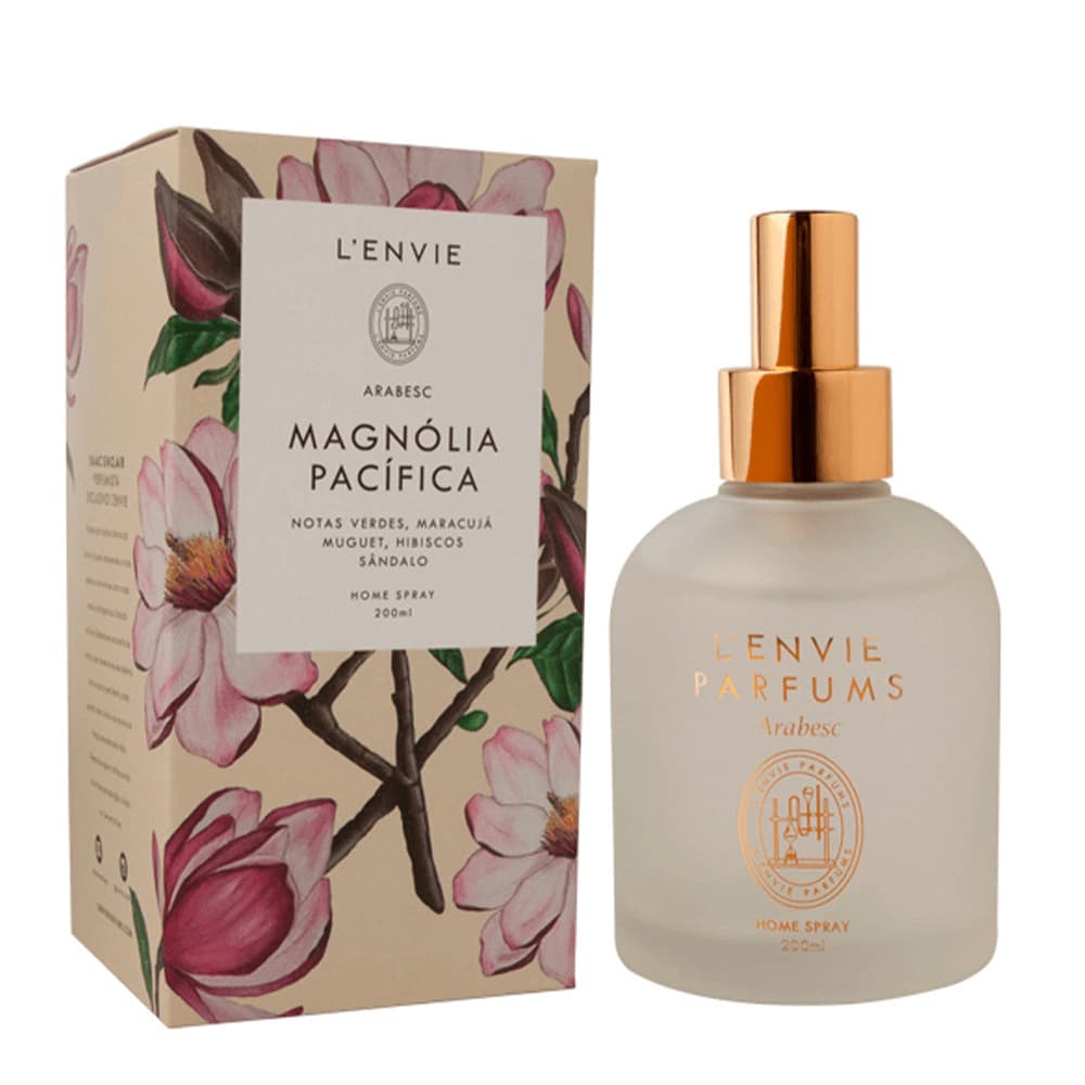 Spray Aromático Lenvie Arabesc Magnólia Pacífica 200ml