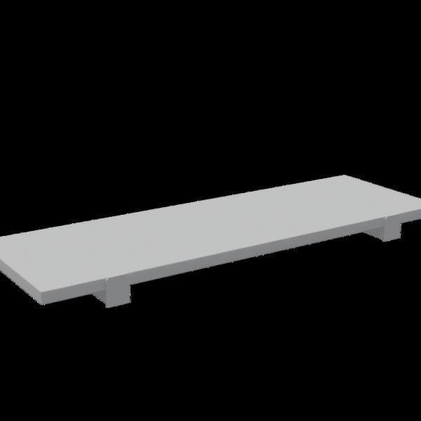 Suporte Industrial Branco 01 Prateleira 60x20 Brasforma