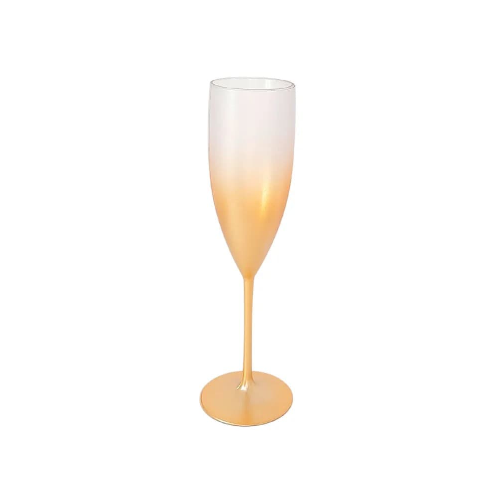 Taça Degradê 180mL Dourada - M&ca Plásticos