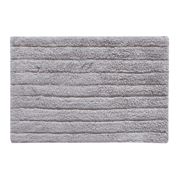 Tapete de Banheiro Essential Cinza 40x60cm Sensea
