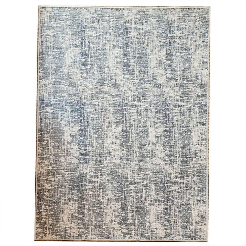 Tapete Domani Estatica 50x80cm Cinza - Têxtil J. Serrano