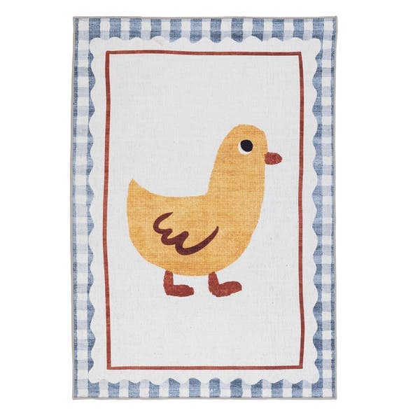 Tapete Infantil Pato Vichy 1,0x1,5 m The Mini Forest
