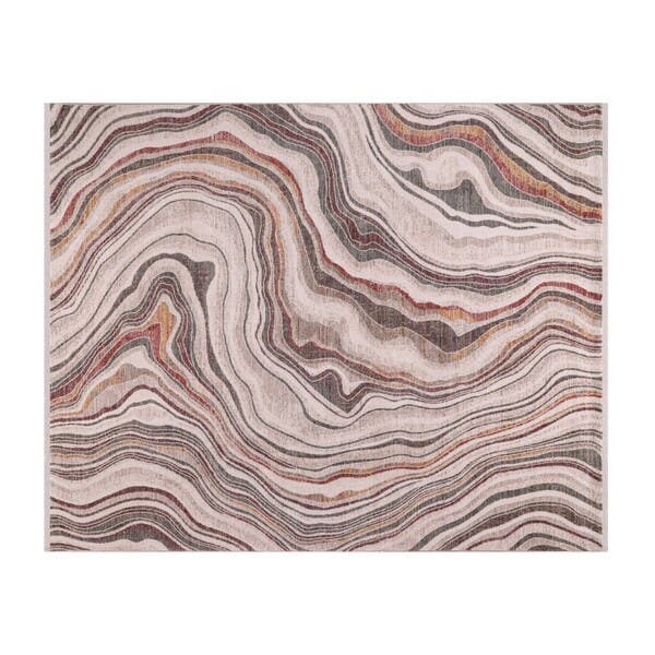 Tapete Retangular 1,4x2m Edantex Coliseo Multicolorido