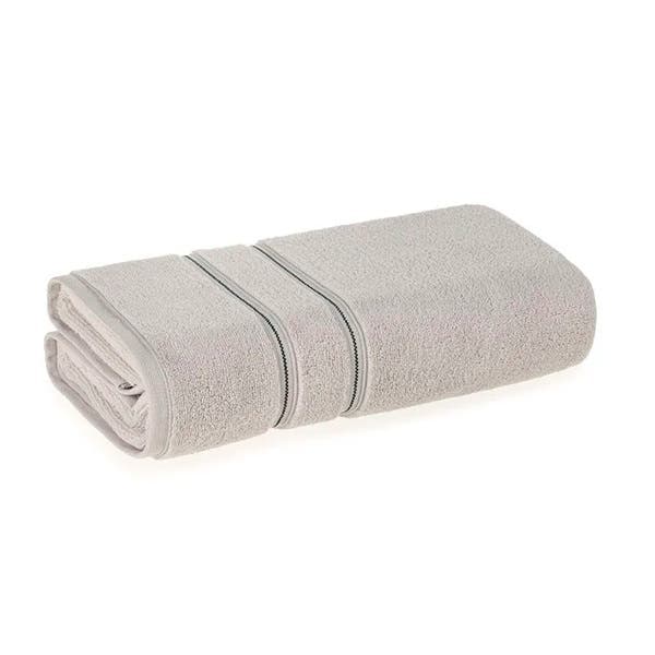 Toalha de Banho Karsten Plaza Cinza Mineral 100% Algodão 76x140cm