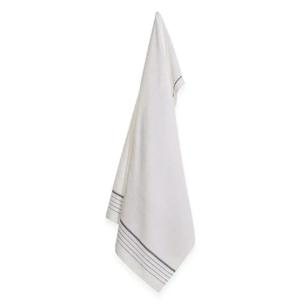Toalha de Rosto Bressan Branco e Azul 48x80cm - Karsten