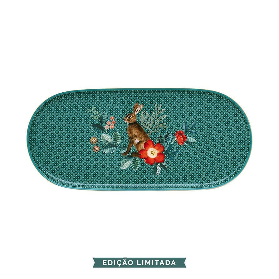 Travessa Rabbit Winter Wonderland Pip Studio Verde
